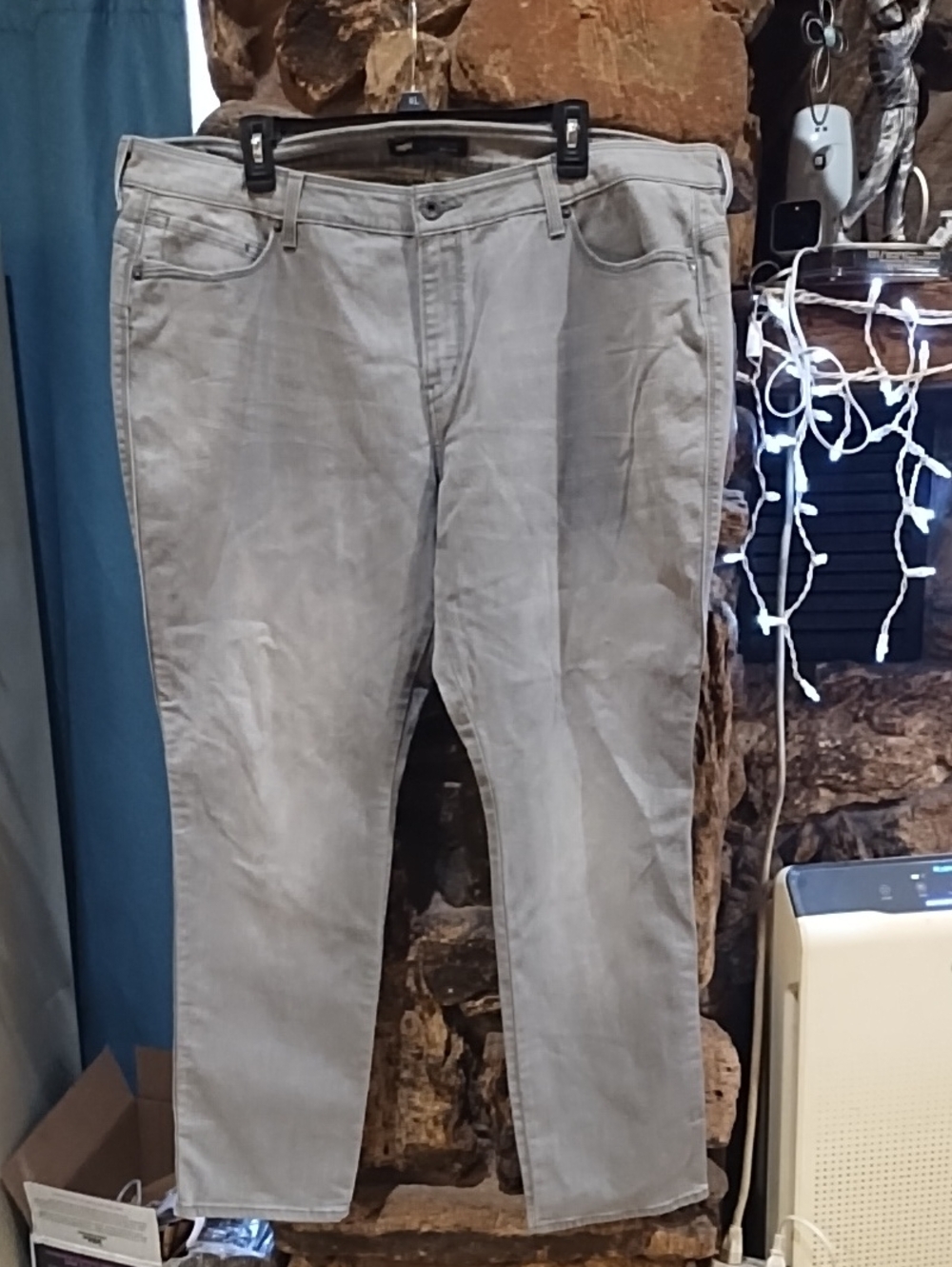 Levis Gray Jeans - Classic Straight Fit
